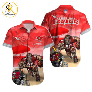 Tampa Bay Buccaneers Hawaiian Shirt NFL Football Custom Hawaiian Shirt for Men Women Gift For Fans 40 SeratyArt