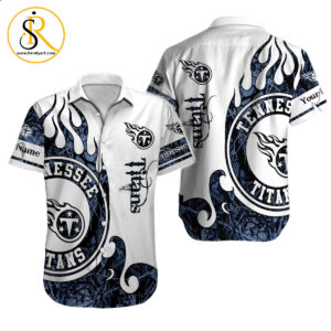 Tennessee Titans Hawaiian Shirt NFL Football Custom Hawaiian Shirt for Men Women Gift For Fans 43 SeratyArt