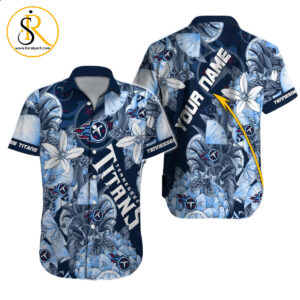 Tennessee Titans Hawaiian Shirt NFL Football Custom Hawaiian Shirt for Men Women Gift For Fans 57 SeratyArt