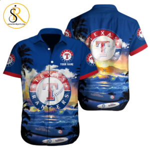 Texas Rangers MLB Custom Hawaii Shirt for Men Women Gift for Fans SeratyArt
