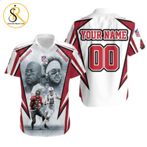The Pittmans Michael Pittman Jr 11 Tampa Bay Buccaneers Michael Pittman Sr 32 3D Personalized Hawaiian Shirt Aloha Shirt for Men Women SeratyArt