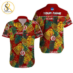 USC Trojans NCAA Hawaiian Shirt Custom Hawaii Shirt for Men Women Gift for Fans 10 SeratyArt