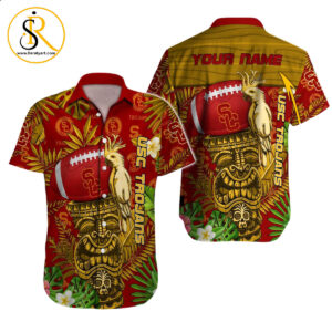 USC Trojans NCAA Hawaiian Shirt Custom Hawaii Shirt for Men Women Gift for Fans 2 SeratyArt