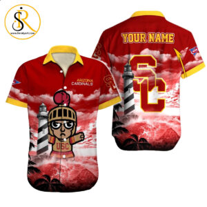 USC Trojans NCAA Hawaiian Shirt Custom Hawaii Shirt for Men Women Gift for Fans 5 SeratyArt