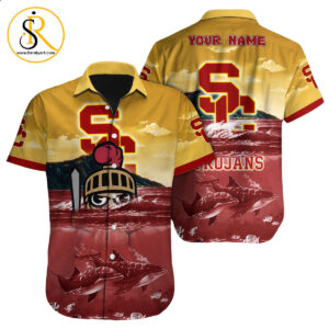 USC Trojans NCAA Hawaiian Shirt Custom Hawaii Shirt for Men Women Gift for Fans 7 SeratyArt