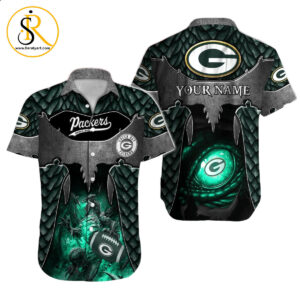 green bay packers men hawaiian shirt SeratyArt