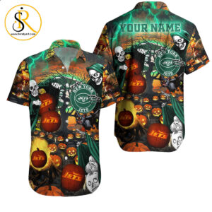 new york jets nfl Hawaiian Shirt Aloha Shirt for Men Women SeratyArt