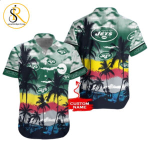 new york jets nfl gift for fan personalized Hawaiian Shirt Aloha Shirt for Men Women SeratyArt