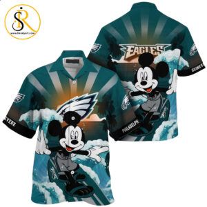 philadelphia eagles nfl summer customized Hawaiian Shirt Aloha Shirt for Men Women SeratyArt