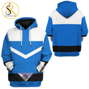 3D Blue Power Rangers Time Force Tshirt Hoodie Apparel SeratyArt