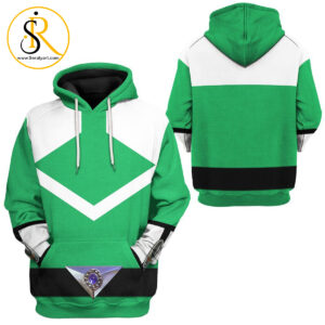 3D Green Power Rangers Time Force Tshirt Hoodie Apparel SeratyArt