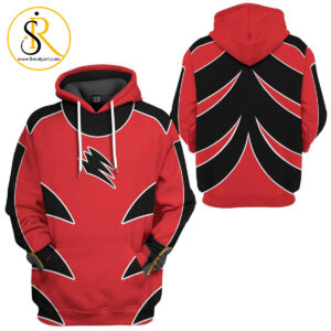 3D Power Ranger Jungle Fury Red Ranger Tshirt Hoodie Apparel SeratyArt