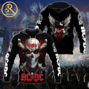 ACDC Skull Gift For Fan Pullover Hoodie SeratyArt