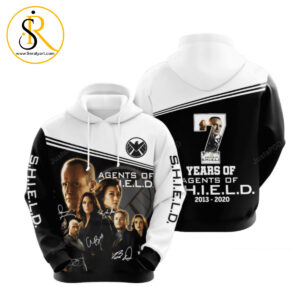 Agents Of Shild Movie Character Anniversary 7 Years 2020 3D Hoodie SeratyArt