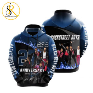 Backstreet Boys 27Th Anniversary 3D Hoodie SeratyArt