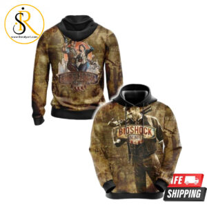 Bioshock Infinite New 3D Hoodie SeratyArt