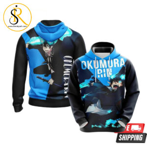 Blue Exorcist Rin 3D Hoodie SeratyArt