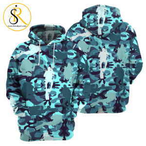 Camo Scuba Diving 3D All Over Printed Shirt SeratyArt