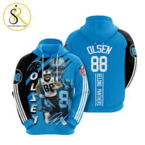 Carolina Panthers Panthers Greg Olsen 1 3D Hoodie SeratyArt
