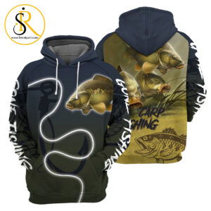Carp Fishing 3D All Over Printed Shirt SeratyArt