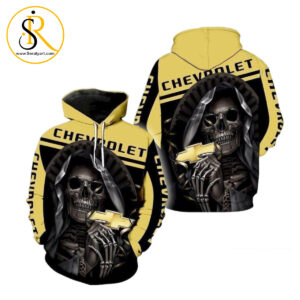 Chevrolet Skeleton Maiden 3D Hoodie SeratyArt
