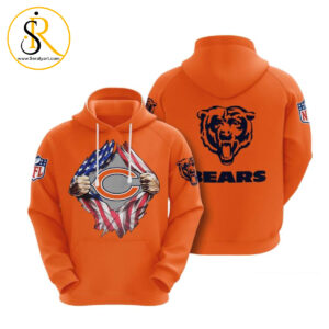 Chicago Bears 2 3D Hoodie SeratyArt