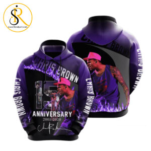 Chris Brown 3D Hoodie SeratyArt