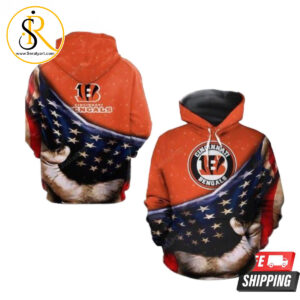 Cincinnati Bengals Allover 3D Hoodie SeratyArt