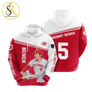 Cincinnati Reds Johnny Bench 1 3D Hoodie SeratyArt