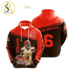 Cleveland Browns Baker Mayfield 6 3D Hoodie SeratyArt