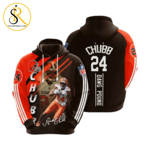Cleveland Browns Nick Chubb 3D Hoodie SeratyArt