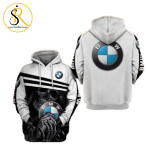 Death Skull Hold Bmw Logo Men And Women And Death Skull Hold Bmw Logo Bmw Logo 3D Hoodie SeratyArt