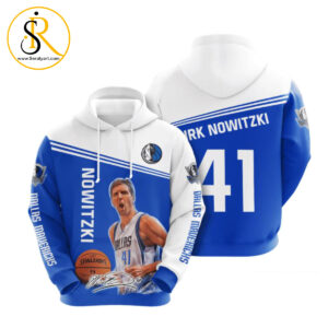 Denver Nuggets Dirk Nowitzki 3D Hoodie SeratyArt