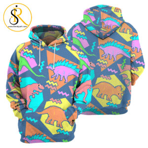 Dinosaur 3D All Over Printed Shirt SeratyArt