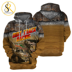 Dirt Track Racing 3D All Over Printed Shirt SeratyArt