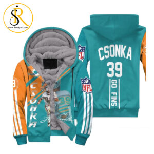 Dolphins Larry Csonka 3D Hoodie SeratyArt