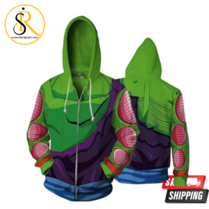 Dragon Ball Z Piccolo Battle Cosplay 3D Hoodie SeratyArt