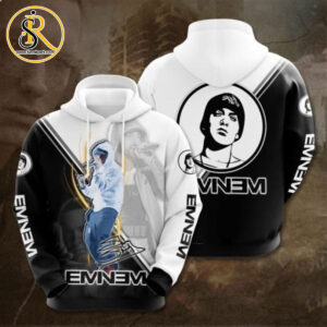 Eminem Rapper Signature Pullover Hoodie SeratyArt
