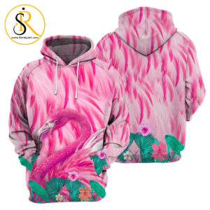 Flamingo 3D All Over Printed Shirt 02 SeratyArt