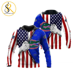 Florida Gators American Flag 3D Hoodie SeratyArt