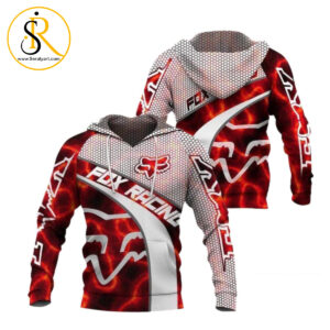 Fox Racing Red Fox Racing Fox Racing 3D Hoodie SeratyArt
