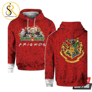 Friends Harry Potter Christmas 3D Hoodie SeratyArt