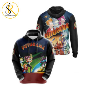 Futurama New Style 3D Hoodie SeratyArt