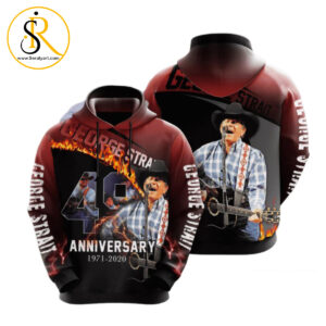 George Strait 3D Hoodie SeratyArt