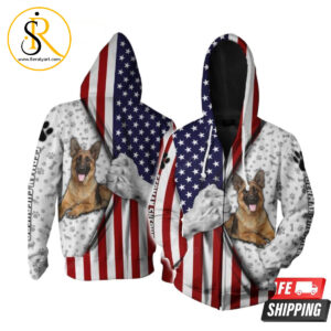 German Shepherd 3D Hoodie SeratyArt