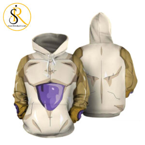 Golden Frieza 3D Hoodie SeratyArt