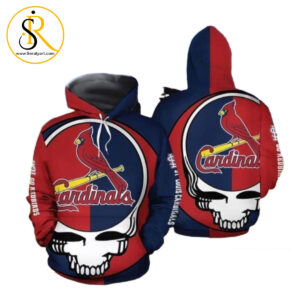 Grateful Dead Saint Louis Cardinals 3D Hoodie SeratyArt