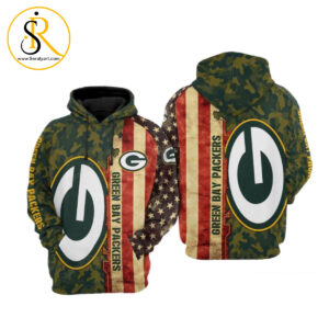 Green Bay Packers Nfl Football Camouflage Green Bay Packers 3D Hoodie SeratyArt