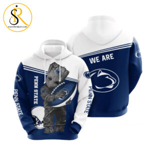 Groot Hold Penn State Nittany Lions 3D Hoodie SeratyArt
