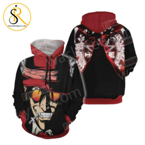 Hellsing Alucard 3D Hoodie SeratyArt